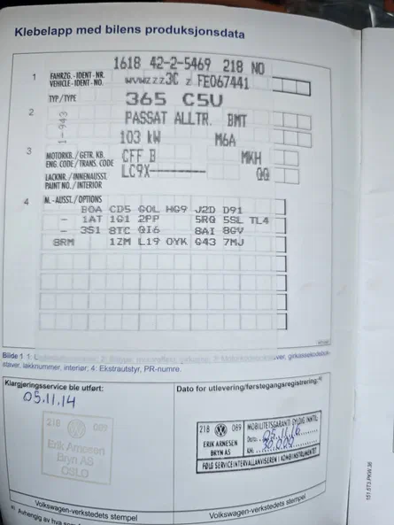 Volkswagen Passat 2014 - 16