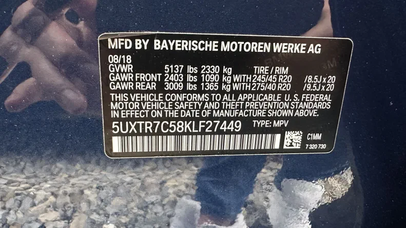 BMW X3 2018 - 12