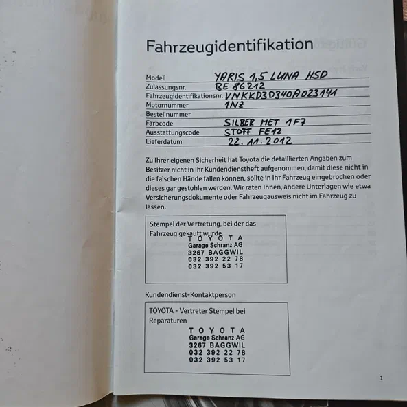 Toyota Yaris 2012 - 6